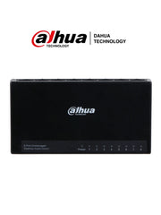 DAHUA DH-PFS3008-8GT-L - SWITCH PARA ESCRITORIO 8 PUERTOS/ GIGABIT ETHERNET/ 10/100/1000/ DISEÑO COMPACTO/ CAPA 2/ SWITCHING 16 GBPS/ VELOCIDAD DE REENVIO DE PAQUETES11.9 MBPS/ #LONUEVO-Switches-DAHUA-Bsai Seguridad & Controles