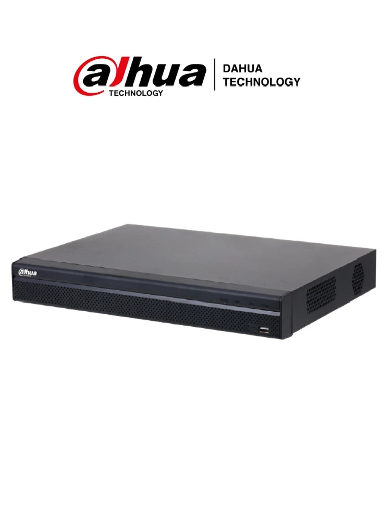 DAHUA DHI-NVR4216-4KS2/L - NVR DE 16 CANALES 4K/ SERIE LITE/ 128 MBPS/ H.265+/ SOPORTA CAMARAS DE HASTA 8 MEGAPIXELES/ 2 BAHIAS DE DISCOS DUROS/ HDMI/ VGA/ 4&2 E&S DE ALARMAS/ #HOTSALE-NVR's de 16 Canales-DAHUA-Bsai Seguridad & Controles