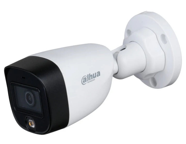 DAHUA HAC-HFW1209C-LED - CÁMARA BULLET FULL COLOR 1080P/ LENTE DE 2.8 MM/ 106 GRADOS DE APERTURA/ LUZ BLANCA DE 20 MTS/ STARLIGHT/ IP67/ SOPORTA CVI/AHD Y CVBS/ #FULLCOLOR-Cámaras IP-DAHUA-Bsai Seguridad & Controles