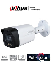 DAHUA HFW1239TLM-A-LED - CAMARA BULLET HDCVI FULL COLOR 1080P/ MICROFONO INTEGRADO/ STARLIGHT/ LUZ BLANCA 40 MTS/ LENTE DE 3.6MM/ IP67-Bullet-DAHUA-Bsai Seguridad & Controles