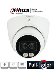 DAHUA IPC-HDW5442TM-AS-LED - CAMARA IP DOMO FULL COLOR 4MP/ LENTE DE 2.8MM/ 113 GRADOS/ H.265/ INTELIGENCIA ARTIFICIAL/ LEDS DE 40 MTS/ MICROFONO INTEGRADO/ IP67/ DETECCIÓN DE ROSTROS/ PROTECCIÓN PERIMETRAL/ CONTEO DE PERSONAS/ #PROYECTOS-Cámaras IP-DAHUA-Bsai Seguridad & Controles