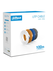 DAHUA PFM920I-6UN-C-100 - BOBINA DE 100 MTS DE CABLE UTP CAT6/ 100% COBRE/ COLOR BLANCO/ CUBIERTA RETARDANTE DE FLAMA CON CERTIFICACACIÓN ANSI/ UL CM/ IDEAL PARA VIDEO Y REDES/ #LONUEVO-Cable-DAHUA-Bsai Seguridad & Controles