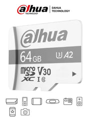 DAHUA TF-P100/64 GB - DAHUA MEMORIA MICRO SD DE 64 GB UHS-I/ C10/U3/V30/A2/ VELOCIDAD DE LECTURA 100 MB/S/ VELOCIDAD DE ESCRITURA DE 38 MB/S/ ESPECIALIZADA PARA VIDEOVIGILANCIA/ #LONUEVO-Memorias MicroSD y USB-DAHUA-Bsai Seguridad & Controles