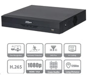 DAHUA XVR5104HS-4KL-I2 - DVR DE 4 CANALES 4K/ WIZSENSE/ H.265+/ 4 CANALES HDCVI+4 IP/ HASTA 8 CH IP/ 2 CH DE RECONOCIMIENTO FACIAL/ SDM PLUS/ PROTECCIÓN PERIMETRAL/ 1 SATA DE HASTA 10TB/ SOPORTA HDCVI/AHD/TVI/CVBS-Dvrs-DAHUA-Bsai Seguridad & Controles