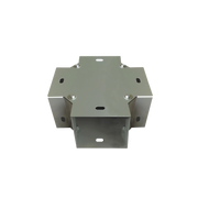 DERIVACIÓN "X" 65 X 65 MM, FABRICADO EN LÁMINA DE ACERO AL CARBÓN-Uniones-CHAROFIL-Bsai Seguridad & Controles