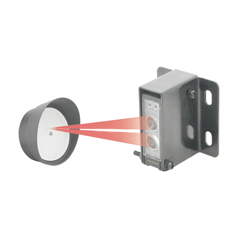 DETECTOR FOTOELÉCTRICO DE 14 METROS DE ALCANCE-Detectores / Sensores-ENFORCER SECOLARM-Bsai Seguridad & Controles