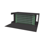 DISTRIBUIDOR DE FIBRA OPTICA CON BANDEJAS DESLIZABLES, VACÍO, 19IN, ACEPTA 72 ADAPTADORES "LC DUPLEX" O "LC SIMPLEX" O 72 "SC" SIMPLEX, 4U-Distribuidores de Fibra Optica-LINKEDPRO BY EPCOM-Bsai Seguridad & Controles