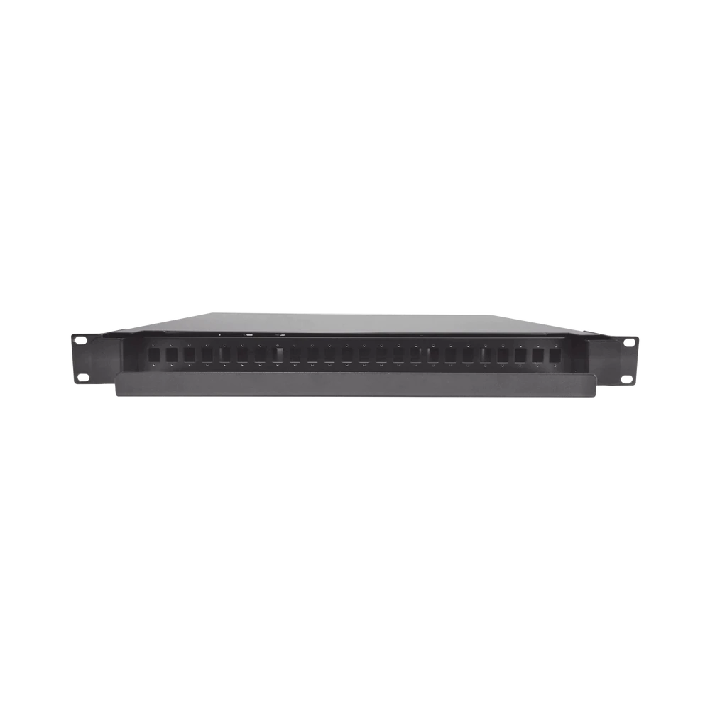 DISTRIBUIDOR DE FIBRA OPTICA DESLIZABLE, VACÍO, 19IN, ACEPTA 24 ADAPTADORES "LC DUPLEX" O "LC SIMPLEX" O 24 "SC" SIMPLEX, 1U-Distribuidores de Fibra Optica-LINKEDPRO BY EPCOM-Bsai Seguridad & Controles