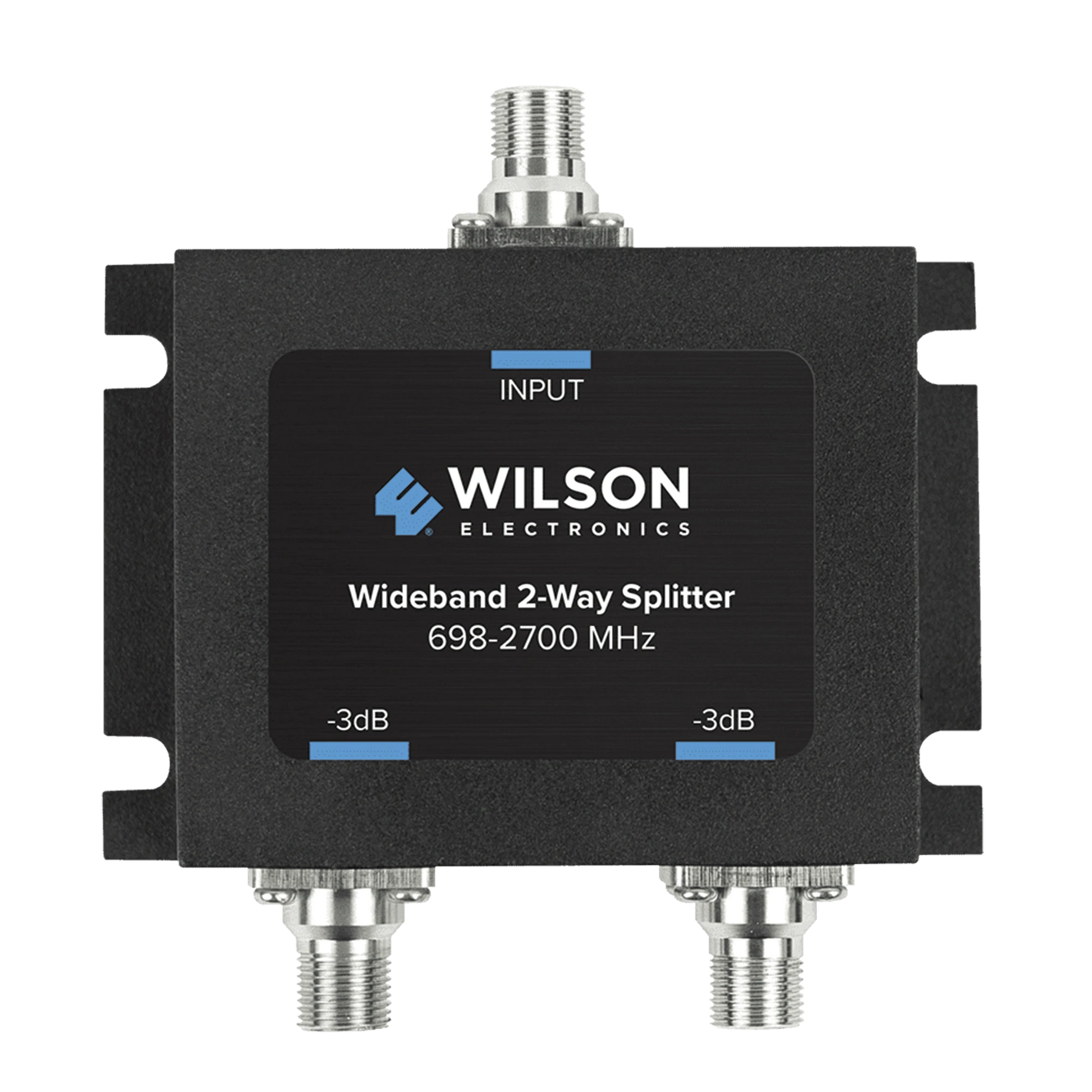DIVISOR DE POTENCIA DE 2 VÍAS PARA LA DISTRIBUCIÓN DE SEÑAL A DOS ANTENAS DE SERVICIO | 3 DB DE PÉRDIDA POR PUERTO | CONECTORES F HEMBRA-Cobertura para Celular-WILSONPRO / WEBOOST-Bsai Seguridad & Controles