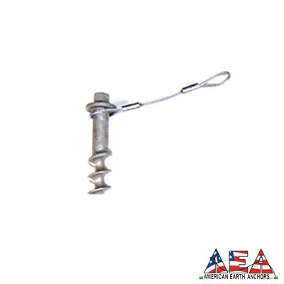 DOBLE GUARDACABO DE 10" (25.4 CMS.)DE LARGO-Torres y Mástiles-AMERICAN EARTH ANCHORS-Bsai Seguridad & Controles