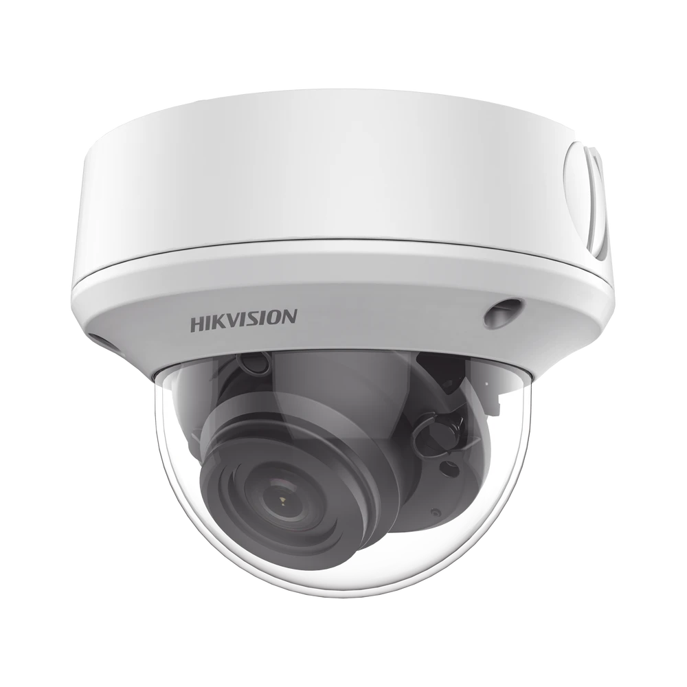 DOMO TURBOHD 5MP / LENTE MOTORIZADO 2.7 - 13.5 MM / IR EXIR 40 MTS / TVI-AHD-CVI-CVBS / IK10 / IP67 / DWDR-Cámaras-HIKVISION-Bsai Seguridad & Controles