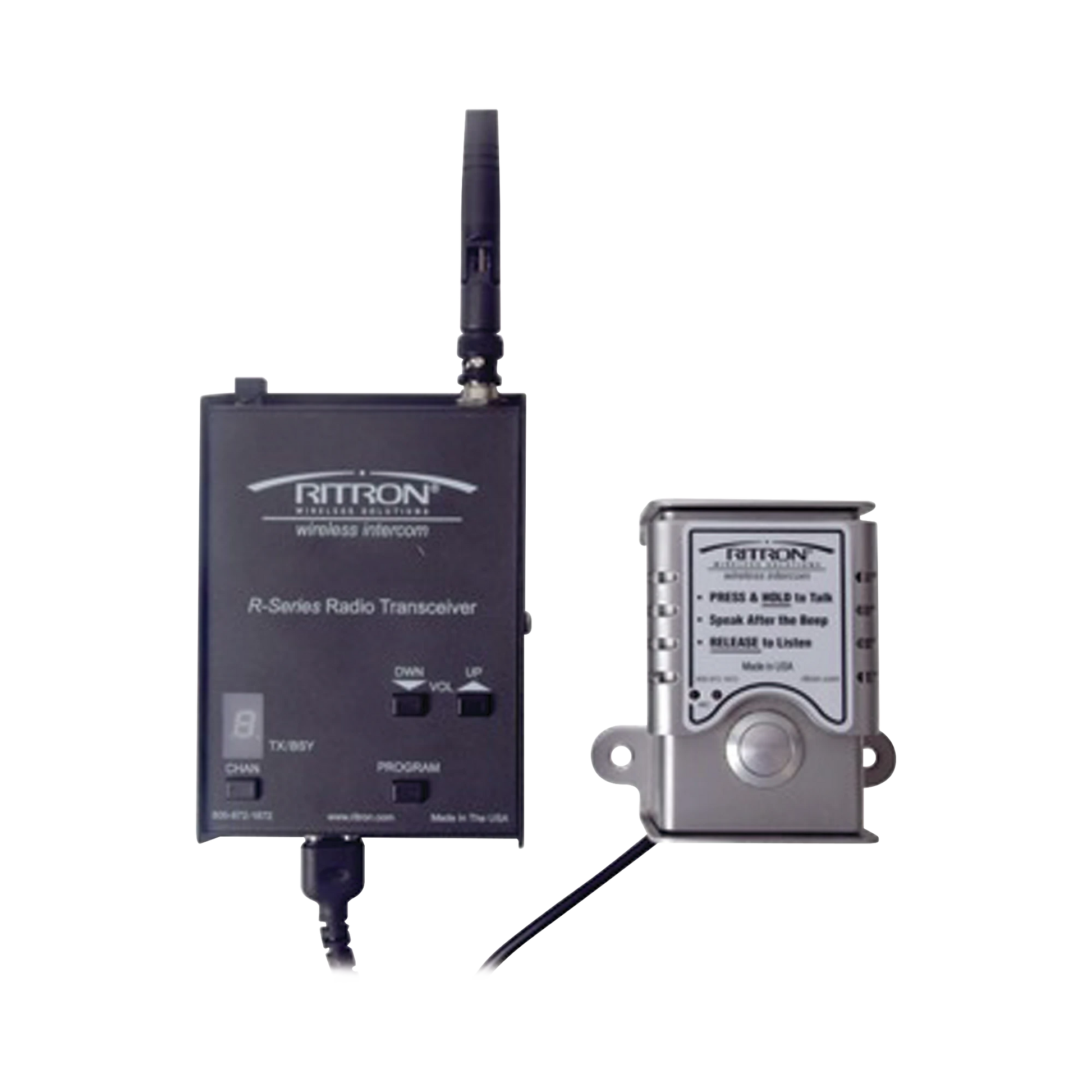 DOORCOM PORTERO INALÁMBRICO, HASTA 2 KM, UHF 450-470 MHZ-Controles de Acceso-RITRON-Bsai Seguridad & Controles