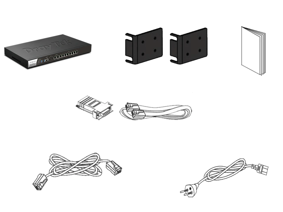 DRAYTEK VIGOR3910- RUTEADOR MULTI WAN/ 8 PUERTOS CONFIGURABLES LAN WAN/ 2 X SFP+ 10GIGABIT/ 2 X RJ45 2.5GIGABIT/ 4 X RJ45 1GIGABIT/ 4 PUERTOS LAN RJ45 GIGABIT/ 500 TÚNELES VPN/-Redes WiFi-DRAYTEK-Bsai Seguridad & Controles