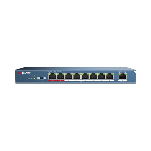 DS-3E0109P-E(B) -- HIKVISION -- al mejor precio $ 1177.90 -- Networking,Redes y Audio-Video,Switches PoE