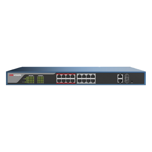 DS-3E1318P-E -- HIKVISION -- al mejor precio $ 3021.60 -- Networking,Redes y Audio-Video,Switches PoE