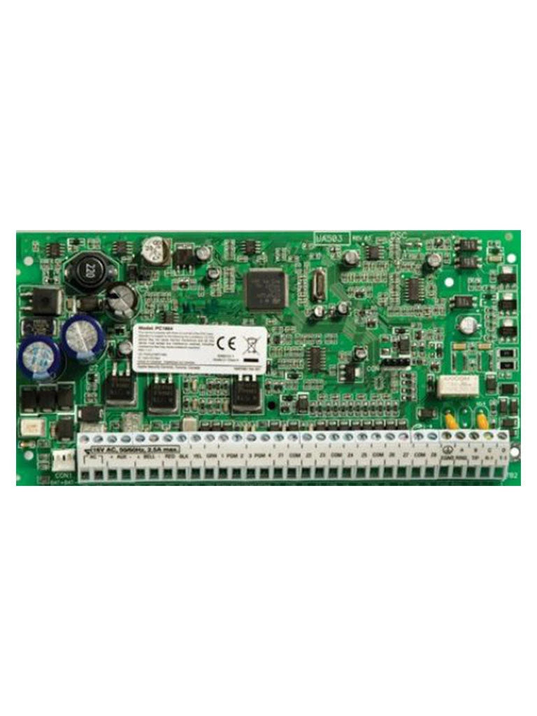 DSC PC1864PCBSPAV4.7 - POWER SERIES TARJETA DE ALARMA DE 8 ZONAS EXPANDIBLE A 64 ZONAS VERSIÓN 4.7-Alarmas-DSC-Bsai Seguridad & Controles