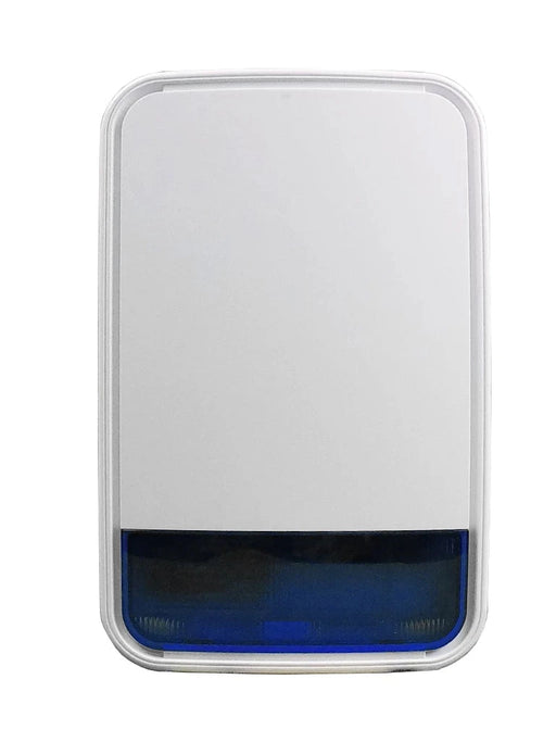 DSC PG9911BBATT - SIRENA CON LUZ ESPECTROSCÓPICA EXTERIOR 110 DB C/BATERÍA INALÁMBRICA POWER G COMPATIBLE CON NEO, PRO, QOLSYS E IOTEGA-Sirenas-DSC-Bsai Seguridad & Controles