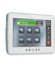 DSC PTK5507W SPA - TECLADO CABLEADO DE PANTALLA TÁCTIL DE 7’’ ADMITE 64 ZONAS COMPATIBLE CON POWER SERIES-Teclados-DSC-Bsai Seguridad & Controles