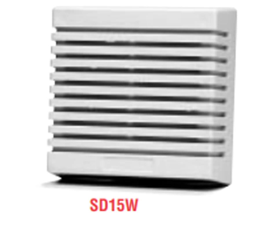 DSC SD15W - SIRENA CABLEADA PARA INTERIOR 12 VCD 15W 2 TONOS 85 DB-Sirenas-DSC-Bsai Seguridad & Controles