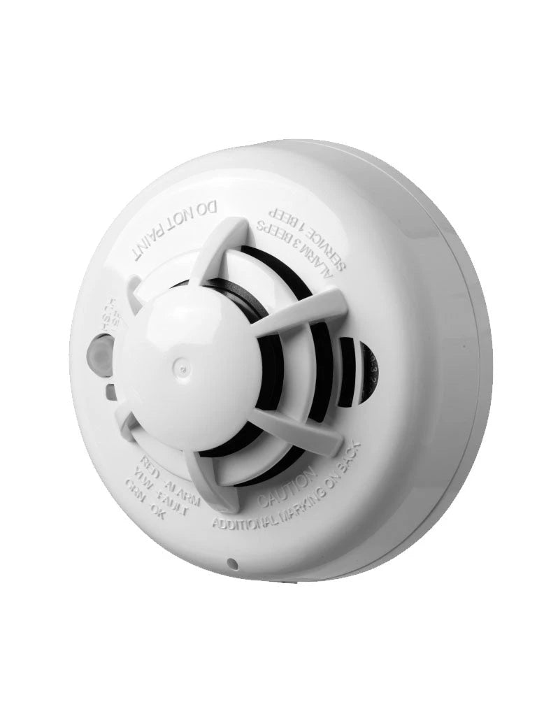 DSC WS4936 - DETECTOR DE HUMO FOTOELÉCTRICO Y CALOR INALÁMBRICO CON FRECUENCIA 433 MHZ COMPATIBLE CON POWER SERIES, IMPASSA Y MAXSYS-Sensores de Alarma-DSC-Bsai Seguridad & Controles