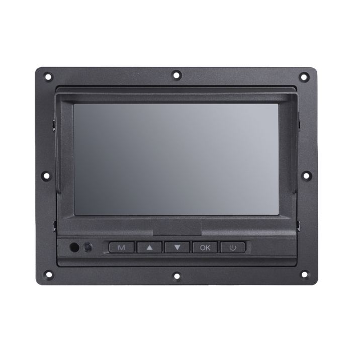 MONITOR TÁCTIL (TOUCH) Y BOTONES DE 7" LCD / COMPATIBLE CON DVR MÓVIL HIKVISION / CONECTOR TIPO AVIACIÓN-Videograbadoras Móviles y Portátiles-HIKVISION-DS-MP1302(AE)-Bsai Seguridad & Controles