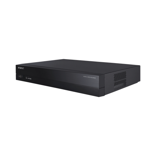 DVR 4 CANALES ANALOGICOS + 2 IP HASTA 8MP / SOPORTA 4 TECNOLOGI­AS (AHD, TVI, CVI, CVBS) / 1 ENTRADA Y SALIDA DE AUDIO / 4 ENTRADAS Y 1 SALIDA DE ALARMA-Dvrs-HANWHA TECHWIN WISENET-Bsai Seguridad & Controles