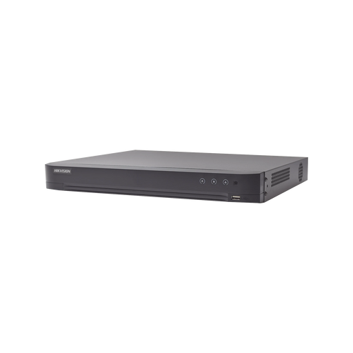 DVR 4 MEGAPIXEL / 4 CANALES TURBOHD + 2 CANALES IP / DETECCION DE ROSTROS / 1 BAHIA DE DISCO DURO / 1 CANAL DE AUDIO / SALIDA DE VIDEO EN 4K-Dvrs-HIKVISION-Bsai Seguridad & Controles