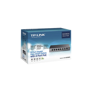 EASY SMART SWITCH POE JETSTREAM , 8 PUERTOS 10/100/1000 MBPS 55 W-Switches PoE-TP-LINK-Bsai Seguridad & Controles