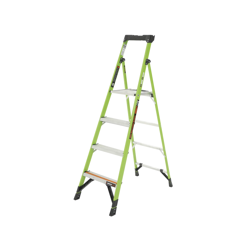 ESCALERA DE ALUMINIO + FIBRA DE VIDRIO DE 1.8M CON SOPORTE PARA HERRAMIENTA. !LA MÁS LIVIANA DEL MUNDO!-Herramientas-LITTLE GIANT LADDER SYSTEMS-Bsai Seguridad & Controles