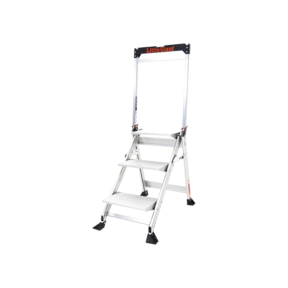 ESCALERA DE TIJERA CON PUNTO DE APOYO ANTI-CAIDAS DE 0.67 M (NIVEL DE PIE), CON PELDAÑOS JUMBO-Herramientas-LITTLE GIANT LADDER SYSTEMS-Bsai Seguridad & Controles