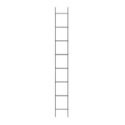ESCALERILLA DE ASCENSO DE 6 METROS (20 PIES) PARA TORRES TUBULARES SSV-Accesorios para Torres Autosoportadas-ROHN-Bsai Seguridad & Controles