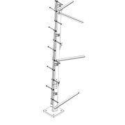 ESCALERILLA TIPO PERNO PARA TORRE TRY-ST-140-S310-Torres y Mástiles-TRYLON-Bsai Seguridad & Controles