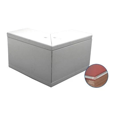 ESQUINERO EXTERIOR DE ALUMINIO, PARA CANALETA INKA151 (8410-81001)-Canaletas-THORSMAN-Bsai Seguridad & Controles