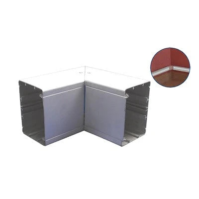 ESQUINERO INTERIOR DE ALUMINIO, PARA CANALETA INKA100 (8120-80001)-Canaletas-THORSMAN-Bsai Seguridad & Controles