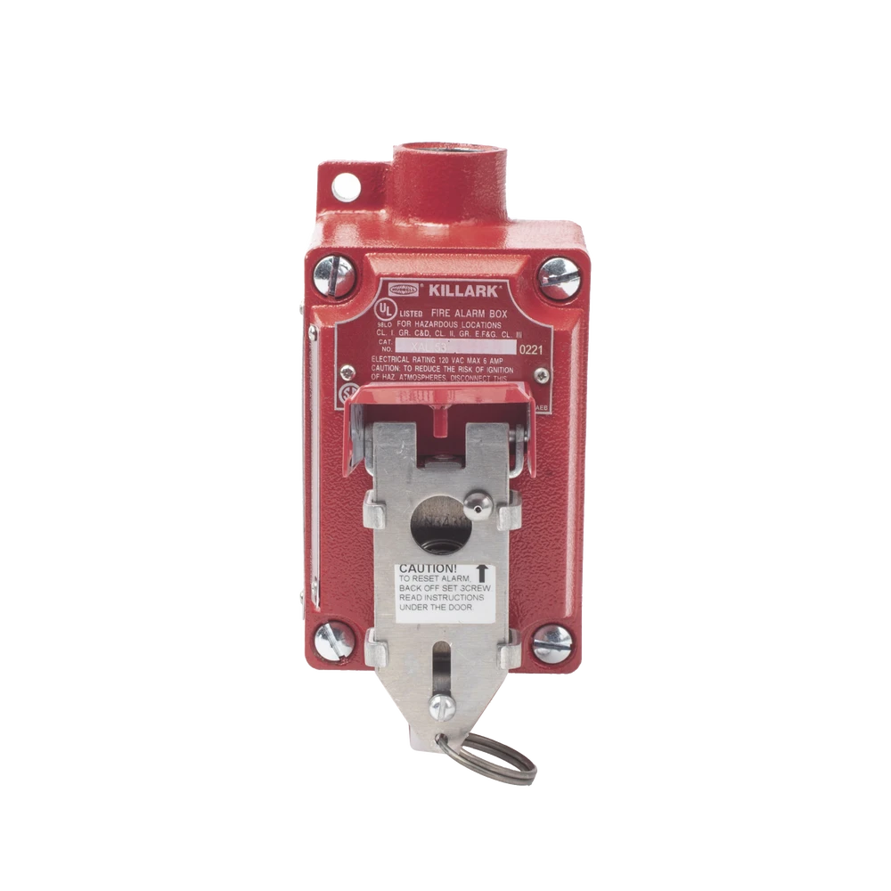 ESTACIÓN MANUAL A PRUEBA DE EXPLOSIÓN-Dispositivos Convencionales-SILENT KNIGHT BY HONEYWELL-Bsai Seguridad & Controles