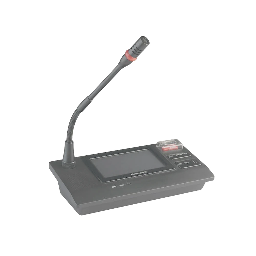 ESTACIÓN DE LLAMADA EN RED, PANTALLA TÁCTIL DE 4.3 PULGADAS A COLOR-Megafonia y Audioevacuacion-HONEYWELL PAVA-Bsai Seguridad & Controles