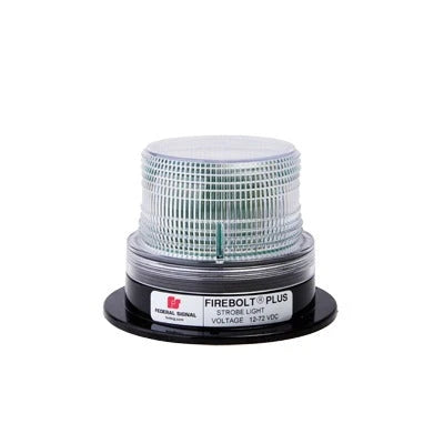 ESTROBO FIREBOLT PLUS. CON TUBO DE REEMPLAZO, COLOR CLARO 12-72 VCD (2 JOULES).-Estrobos/Giratorias-FEDERAL SIGNAL-Bsai Seguridad & Controles