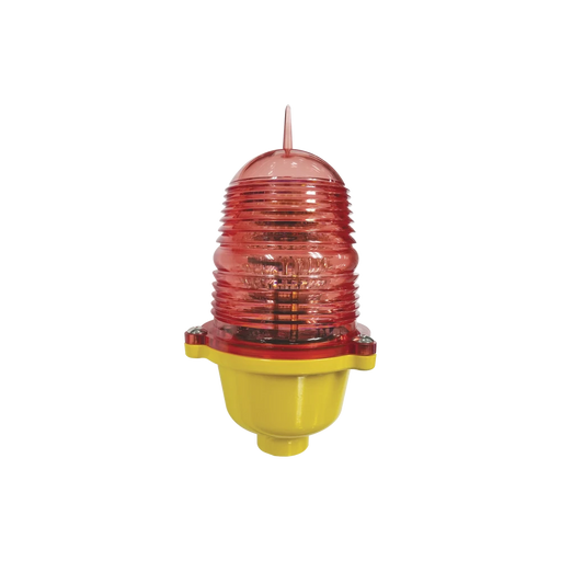 ESTROBO LED DE OBSTRUCCIÓN COLOR ROJO (110 VCA DE ENTRADA) / LUZ FIJA-Lámparas de Obstrucción-EPCOM INDUSTRIAL-Bsai Seguridad & Controles