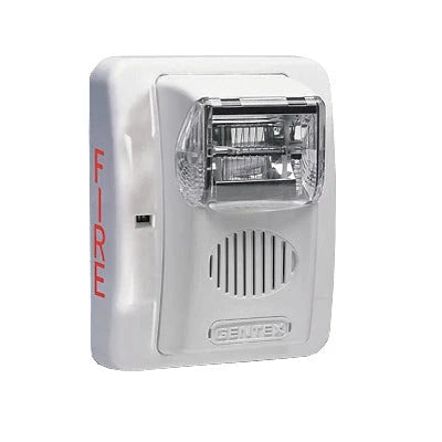 ESTROBO PARA MONTAJE EN PARED, 24 VCD, COLOR BLANCO-HOCHIKI-Bsai Seguridad & Controles