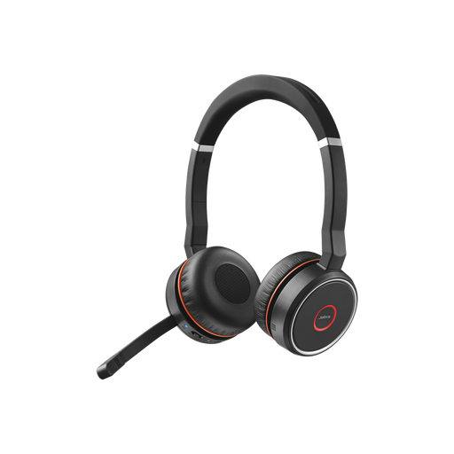 Audífonos Jabra Headset Evolve 75 Bt - Uc Duo Color Negro