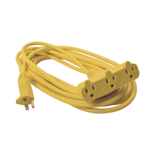 EXTENSION ELECTRICA 3 TOMAS ABANICO 127VCA L-T-N 8M 13A MAX-Herramientas-SURTEK-Bsai Seguridad & Controles