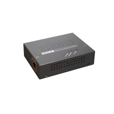 EXTENSOR 100M POE 802.3AF/AT DE 1 PUERTO 10/100/1000 MBPS-PoE de Largo Alcance-PLANET-Bsai Seguridad & Controles