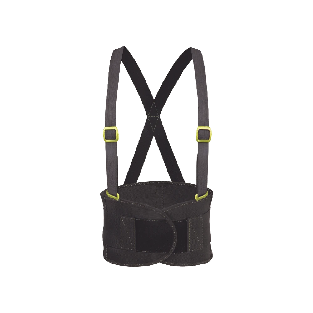 FAJA ELÁSTICA REFORZADA MEDIANA, CON CIERRE DELANTERO Y HERRAJES DE PLÁSTICO-Herramientas-URREA-Bsai Seguridad & Controles