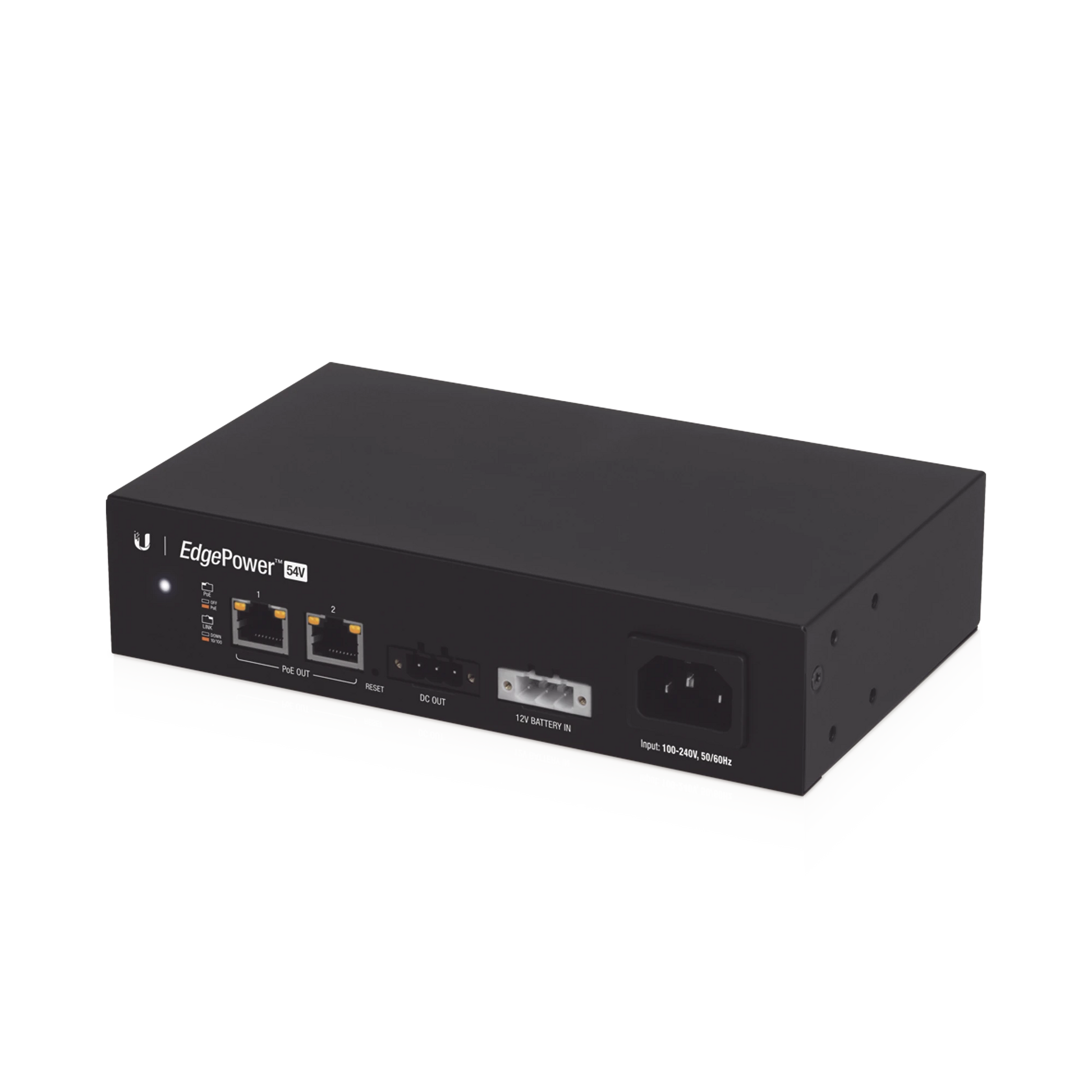 FUENTE DE ALIMENTACIÓN ININTERRUMPIBLE EDGEMAX 54V, 72W-PoE de Largo Alcance-UBIQUITI-Bsai Seguridad & Controles