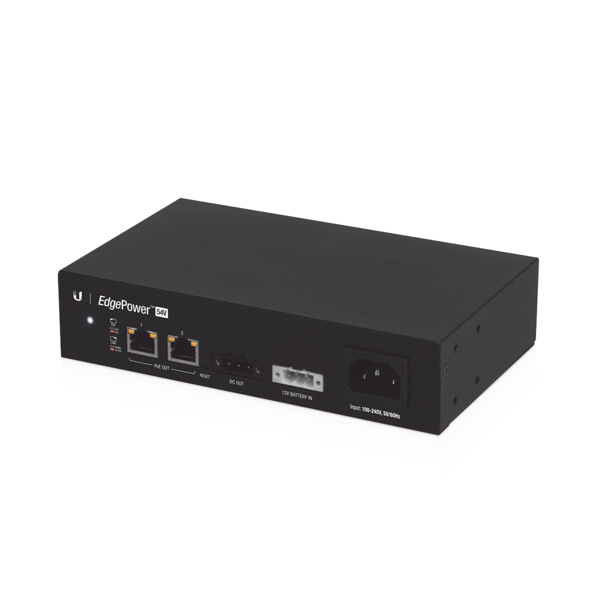 FUENTE DE ALIMENTACIÓN ININTERRUMPIBLE EDGEMAX 54V, 72W-PoE de Largo Alcance-UBIQUITI-Bsai Seguridad & Controles