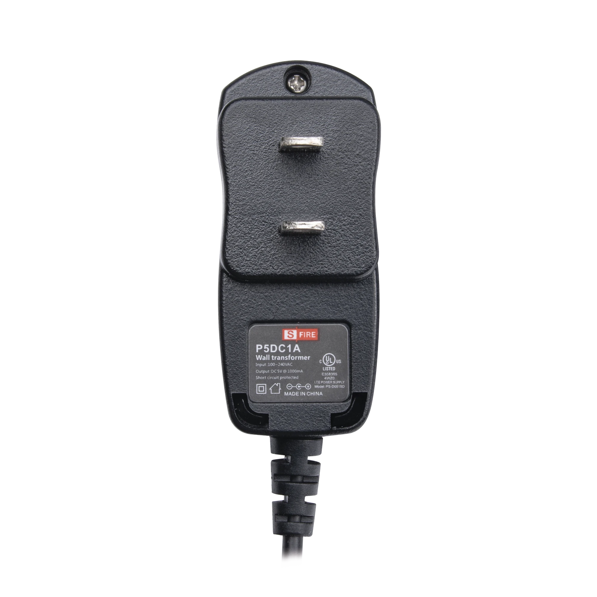 FUENTE DE PODER DE 5 VCD REGULADO @ 1A; UL; VOLTAJE DE ENTRADA DE 100-240 VCA-Fuentes de Alimentación-EPCOM POWERLINE-Bsai Seguridad & Controles