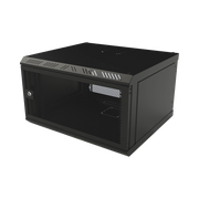 GABINETE CON PUERTA VENTILADA PARA MONTAJE EN PARED CUERPO FIJO CON RACK 19" DE 6 UNIDADES.-Racks y Gabinetes-LINKEDPRO-Bsai Seguridad & Controles