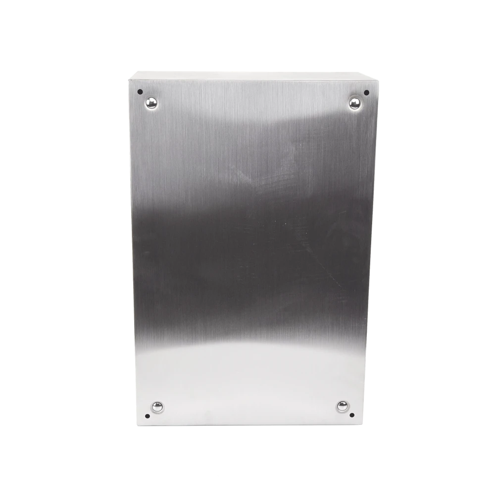 GABINETE DE ACERO INOXIDABLE IP66 USO EN INTEMPERIE (400 X 600 X 250 MM) CON PLACA INTERNA GALVANIZADA.-Gabinetes para Exterior-PRECISION-Bsai Seguridad & Controles