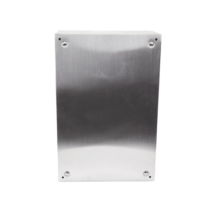 GABINETE DE ACERO INOXIDABLE IP66 USO EN INTEMPERIE (400 X 600 X 250 MM) CON PLACA INTERNA GALVANIZADA.-Gabinetes para Exterior-PRECISION-Bsai Seguridad & Controles