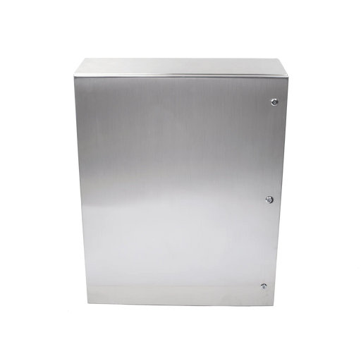 GABINETE DE ACERO INOXIDABLE IP66 USO EN INTEMPERIE (800 X 1000 X 300 MM) CON PLACA INTERNA GALVANIZADA.-Gabinetes para Exterior-PRECISION-Bsai Seguridad & Controles